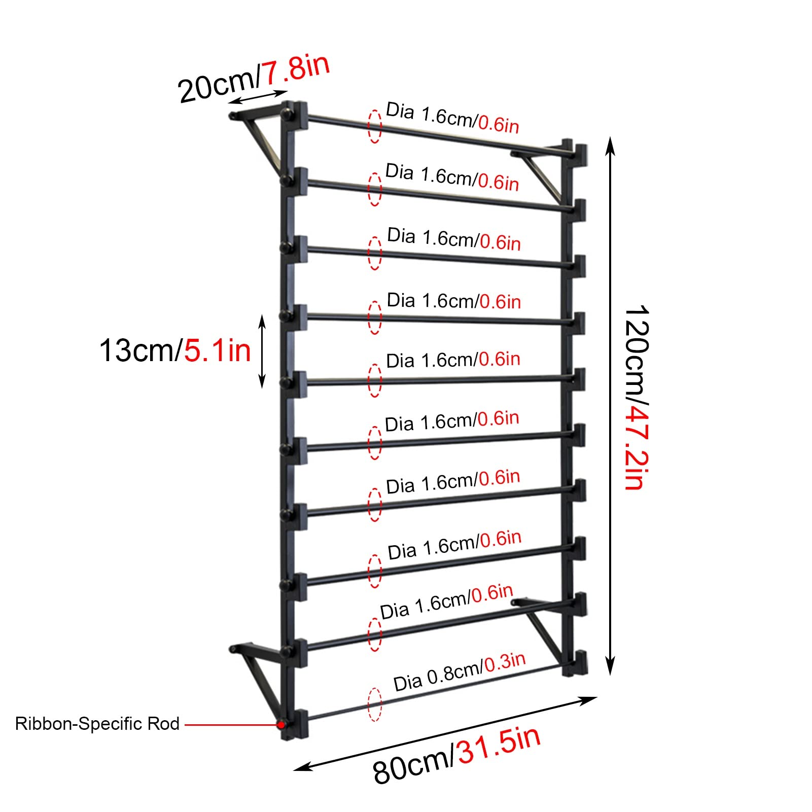 Organizador de bufandas de seda, soporte para colgar en la pared y mantel para ropa del hogar, perfecto para envolver papel, cintas y toallas