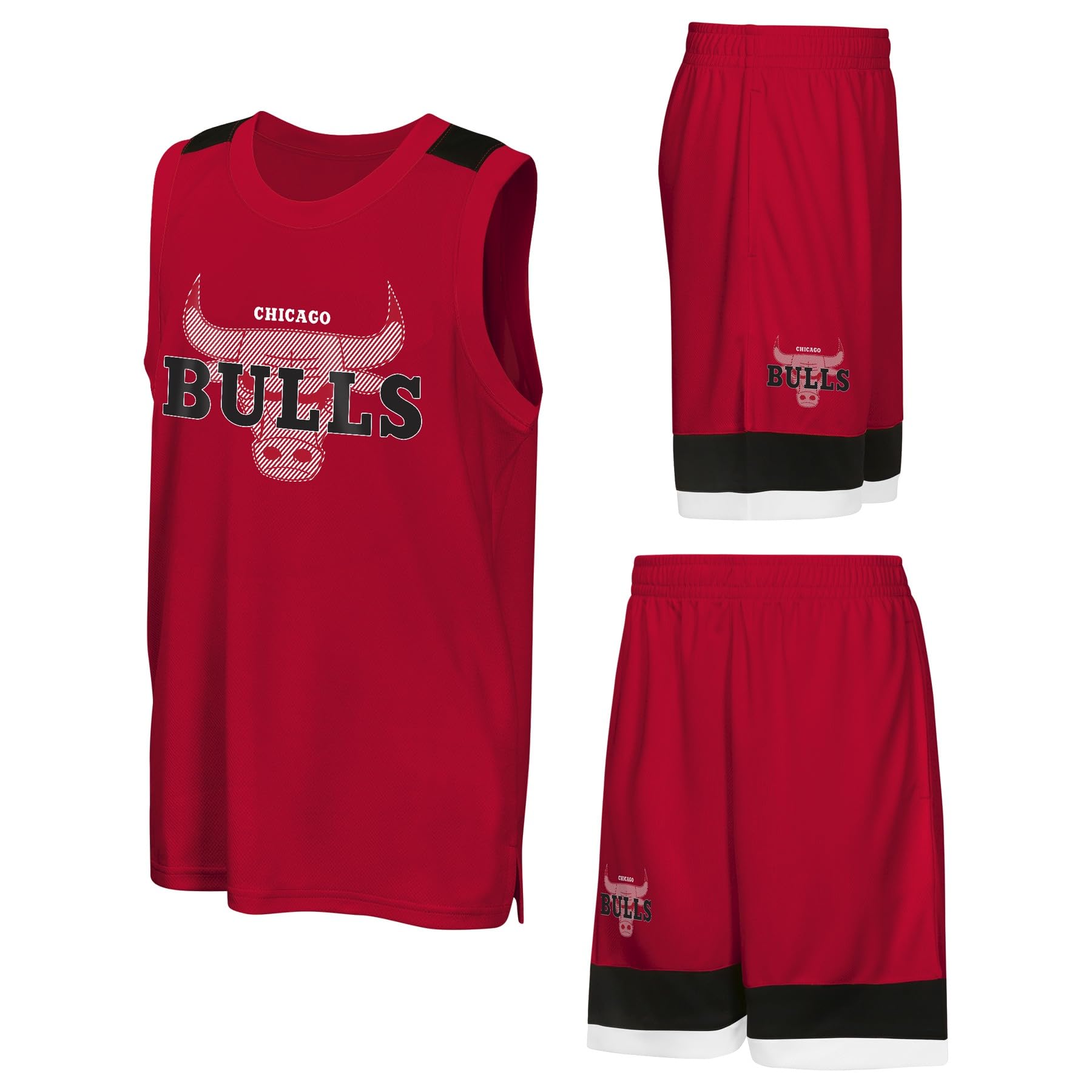NBA Tank & Short Poly Interlock Tank Set Conjunto de Camiseta sin Mangas y pantalón Corto Niños (Pack de 1)