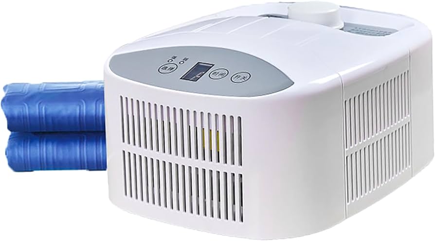 ペルチェ式冷却マット 水冷マット ひんやりマットレス 2段階調節可能 1-9時間 Amazon｜Iproods ペルチェ式冷却マット 水冷マット ひんやり