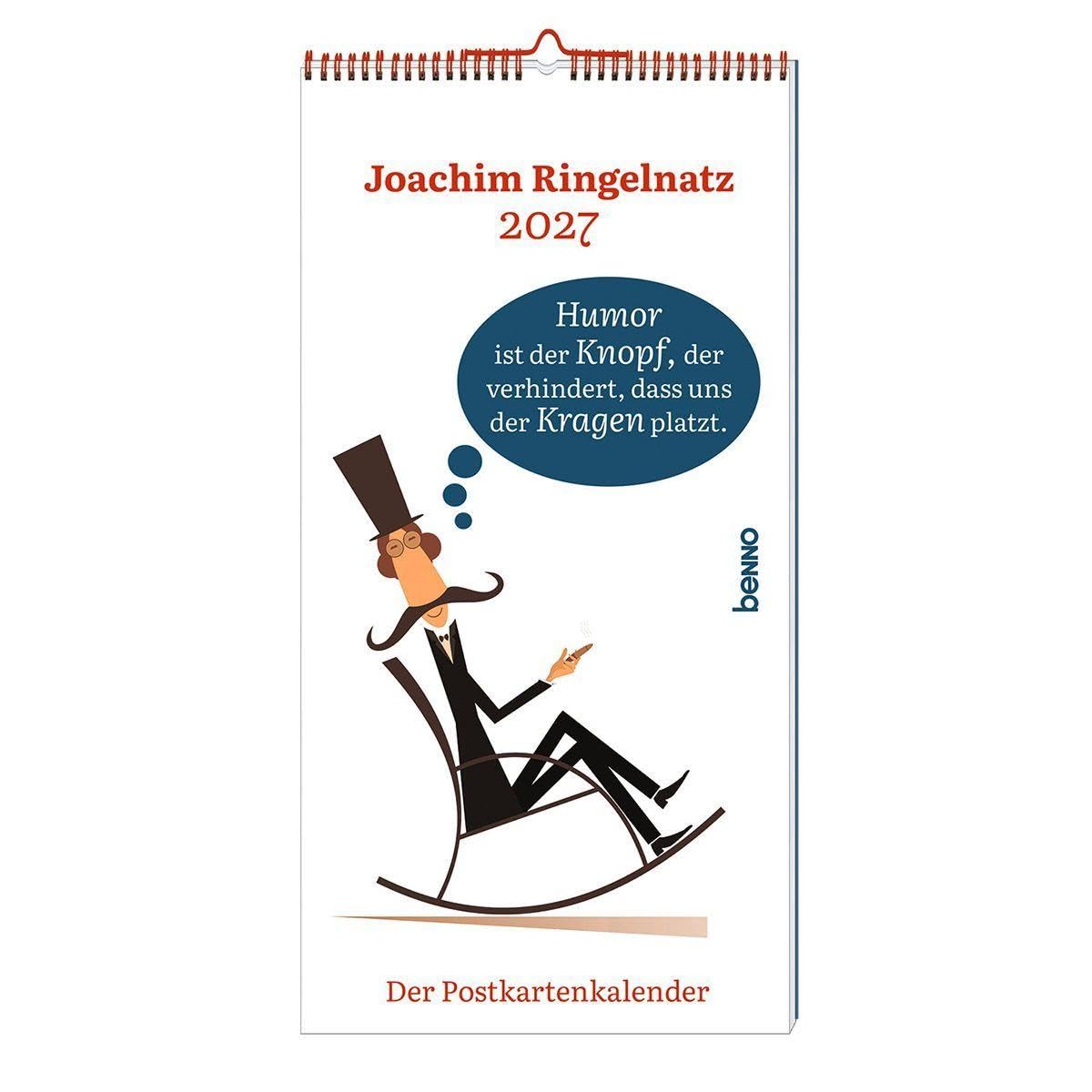 Joachim Ringelnatz 2027: Der Postkartenkalender