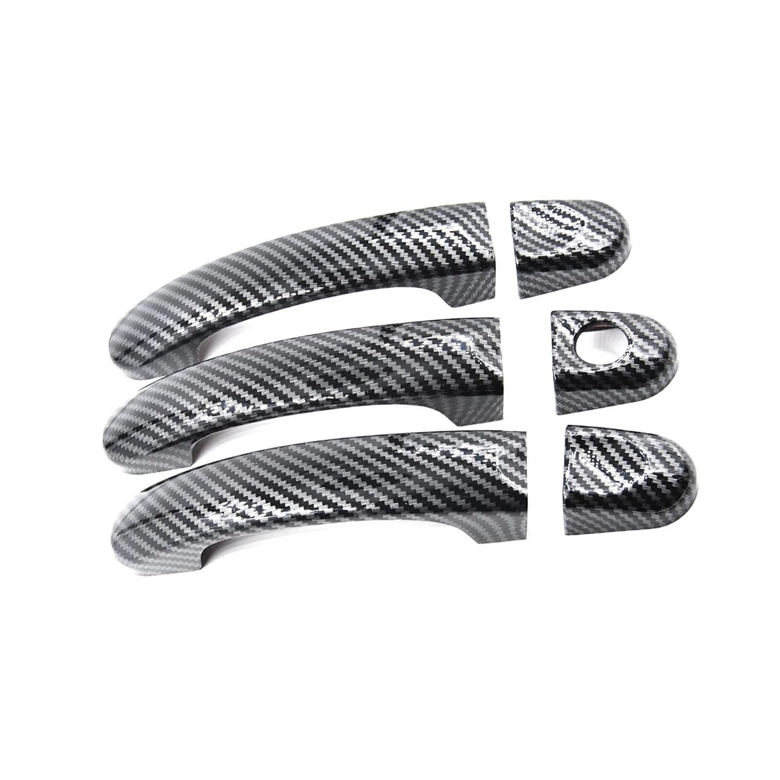 Drezzo 1 Car Exterior Door Handle For Vw T5 T6 For Transporter For Caravelle For Caddy For Van Exterior Side Car Door Handle Cover Trim(1)