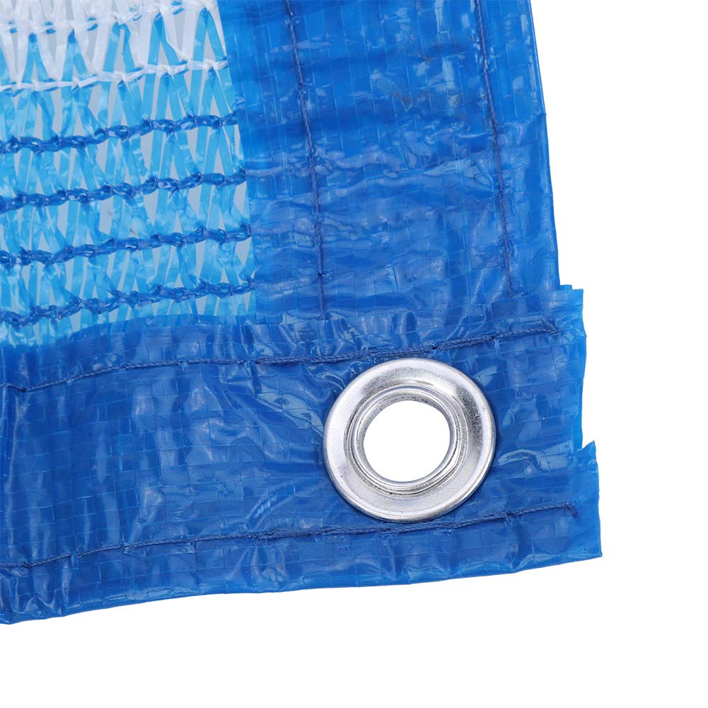 Thic Covered Shade Cloth Sunshade Cover Balcony Yard Sunlight Sun Shade Sail (2x2m/6.6x6.6ft)