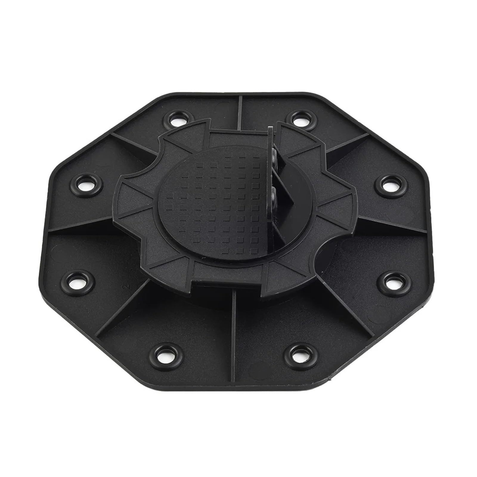 Terrassenständer, Decking Pedestal Adjustable Bracket For Terrace And Floor Heating Support Black 140-220mm