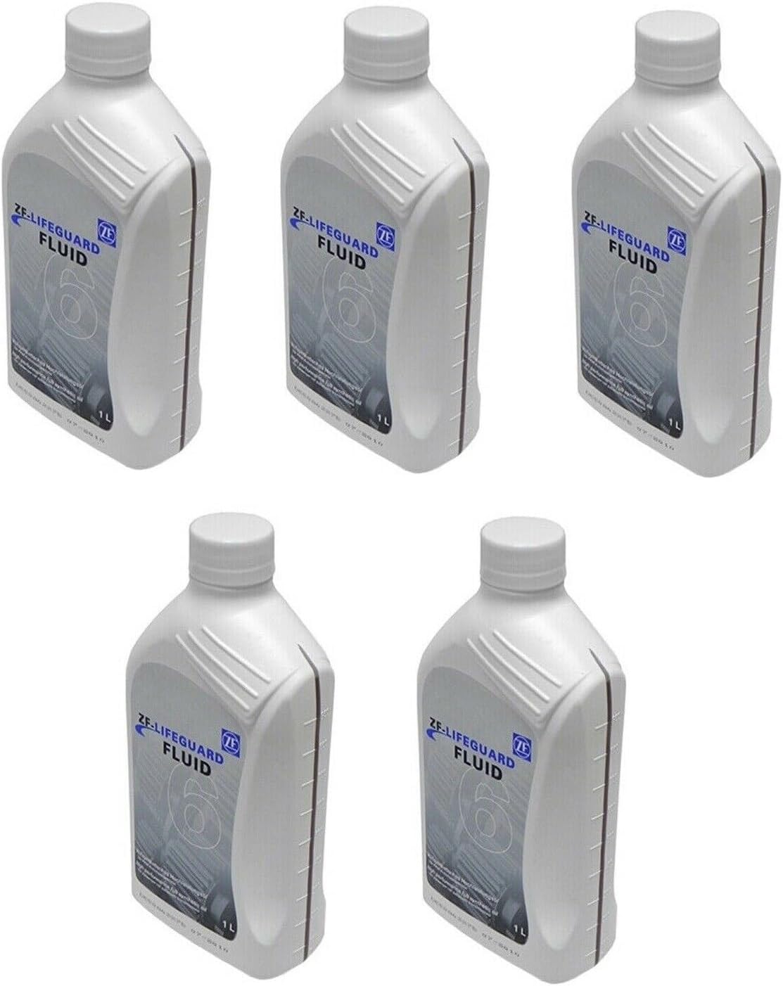 Set of 5 Lifeguard Automatic Transmission Fluid S671090255 ZF