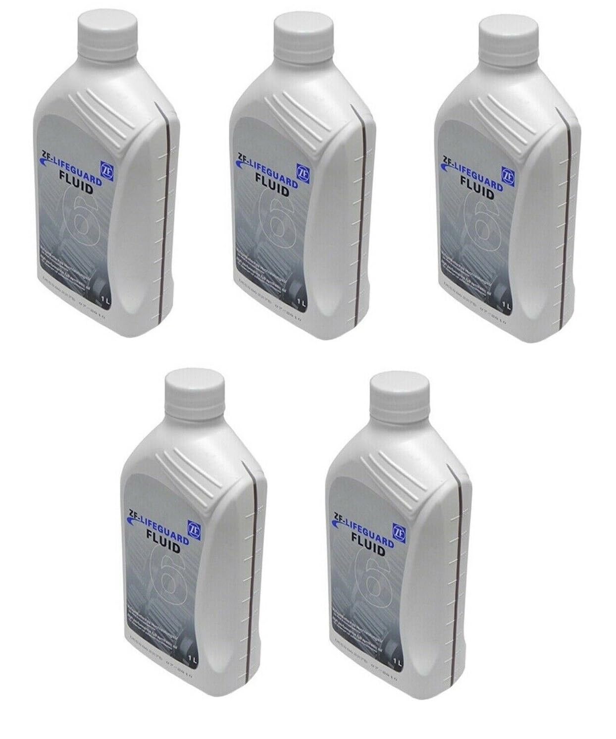 Set of 5 Lifeguard Automatic Transmission Fluid S671090255 ZF