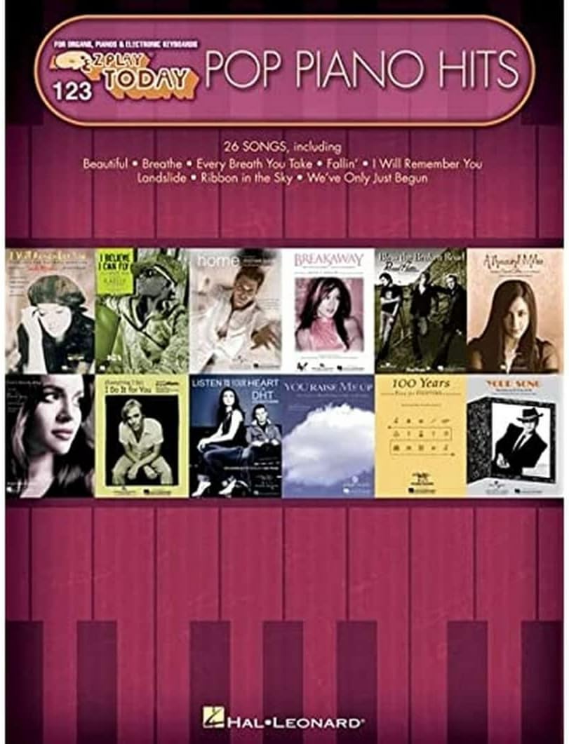 Pop Piano Hits: E-Z Play Today Volume 123 (E-z Play Today, 123)