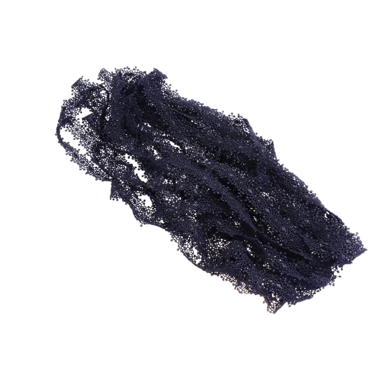 SHINEOFI 3piezas Ribete De Encaje Negro De Yardas Trim De Encaje Bordado Para Decoración De Ropa Manualidades y Bodas Material Suave y Cómodo Para Vestidos y Accesorios Diy