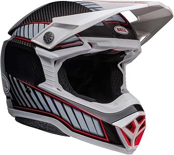 BELL Moto-10 Spherical MIPS Helmet Rhythm Gloss White / Black - X-Small