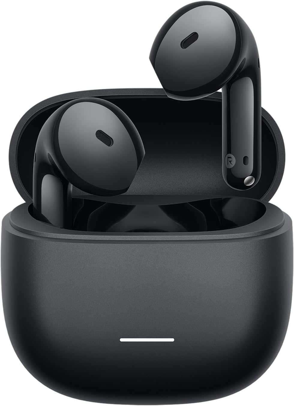 XIAOMI REDMI Buds 8 Active - Écouteurs Bluetooth sans Fil, Semi-Intra-auriculaire, Haut-Parleur de 14,2 mm avec des Basses puissantes, Jusqu'à 37h, Connexion 2 Appareil, 5 EQ, BT5.4, IP54, Noir