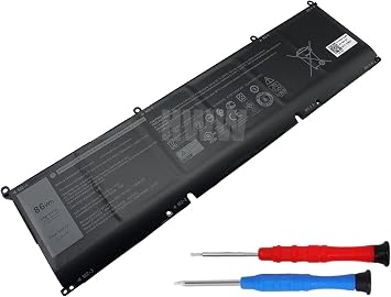 K KYUER HWW New 11.4V 86Wh 69KF2 Battery Compatible with Dell Alienware M15 M17 R3 Precision 5550 XPS 15 9500 8FCTC 70N2F M59JH Series