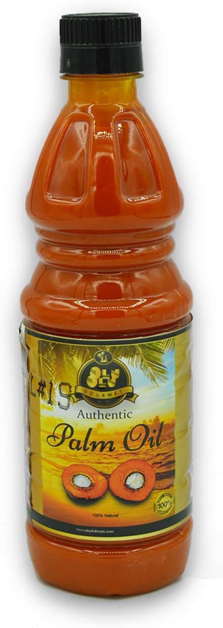 Olu Olu Palm Oil, Natural. 1 litre
