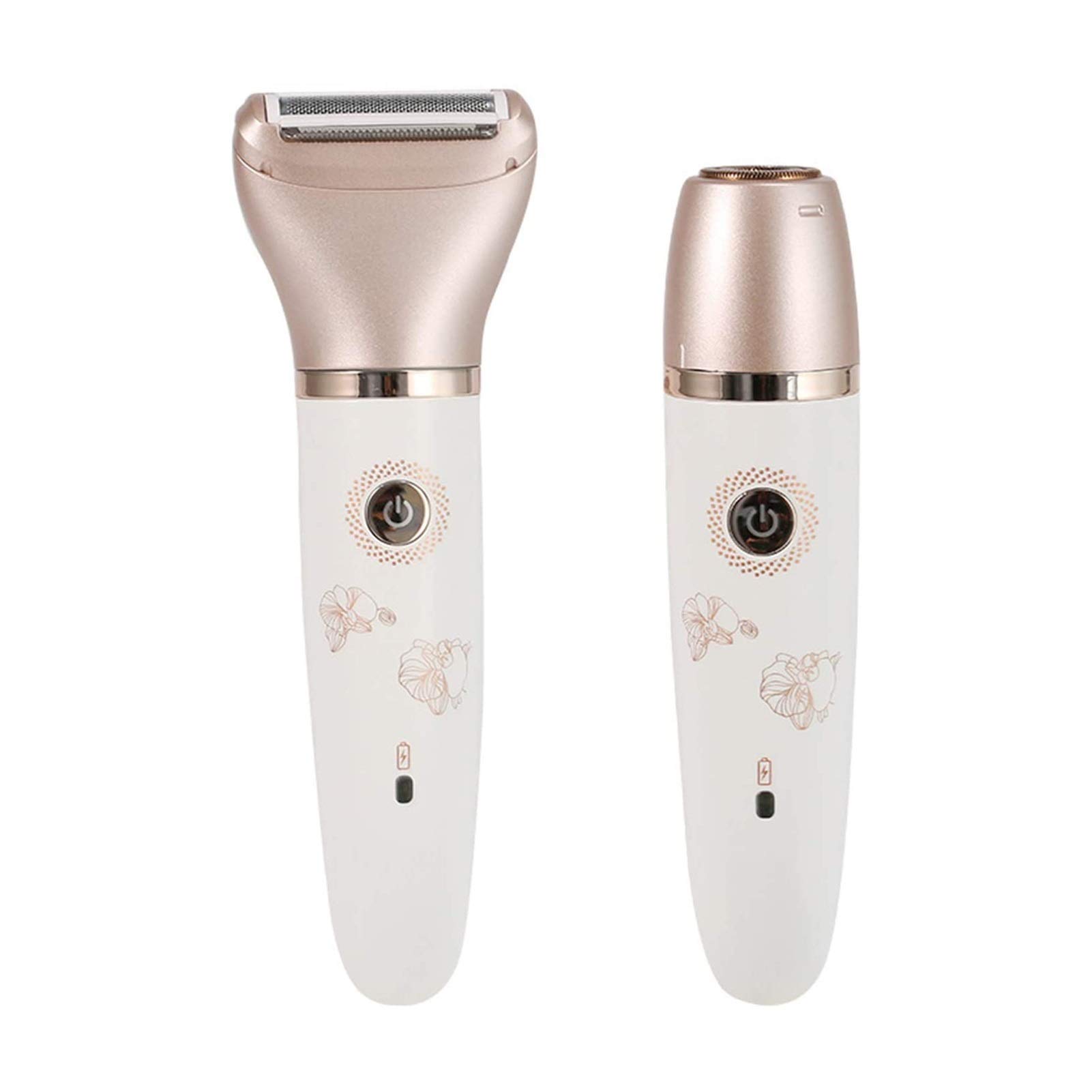 Epilator Beauty Set Facial Hair Removal for Women Shaver Trimmer Cordless Rechareable Wet Dry