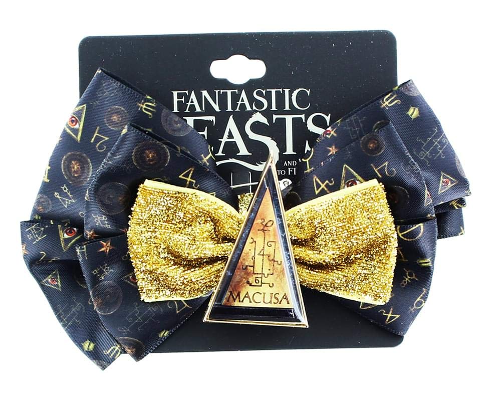 Fantastic Beasts and Where to Find Them Macusa Glitter Hair Bow Barrette
