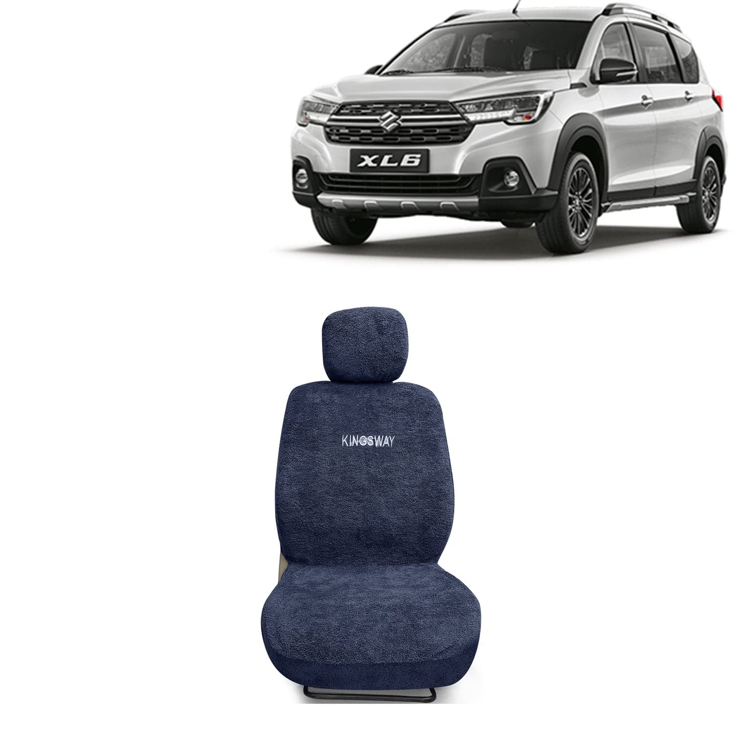 Kingsway® Towel Fabric Car Seat Covers Compatible with Maruti Suzuki