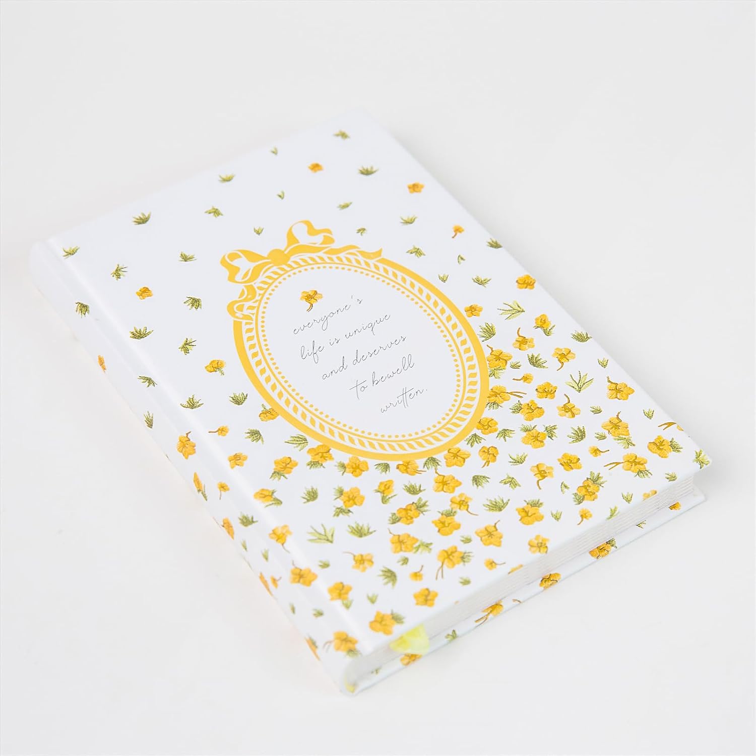 Floral Hardcover Planner Schedule Planning Book,Colored Inner Page