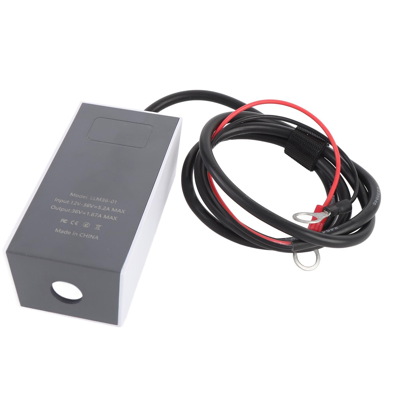 Cryfokt Adaptador Satelital, Adaptador de Cable de Alimentación Elevador de Entrada de 12 V a 36 V para el Hogar