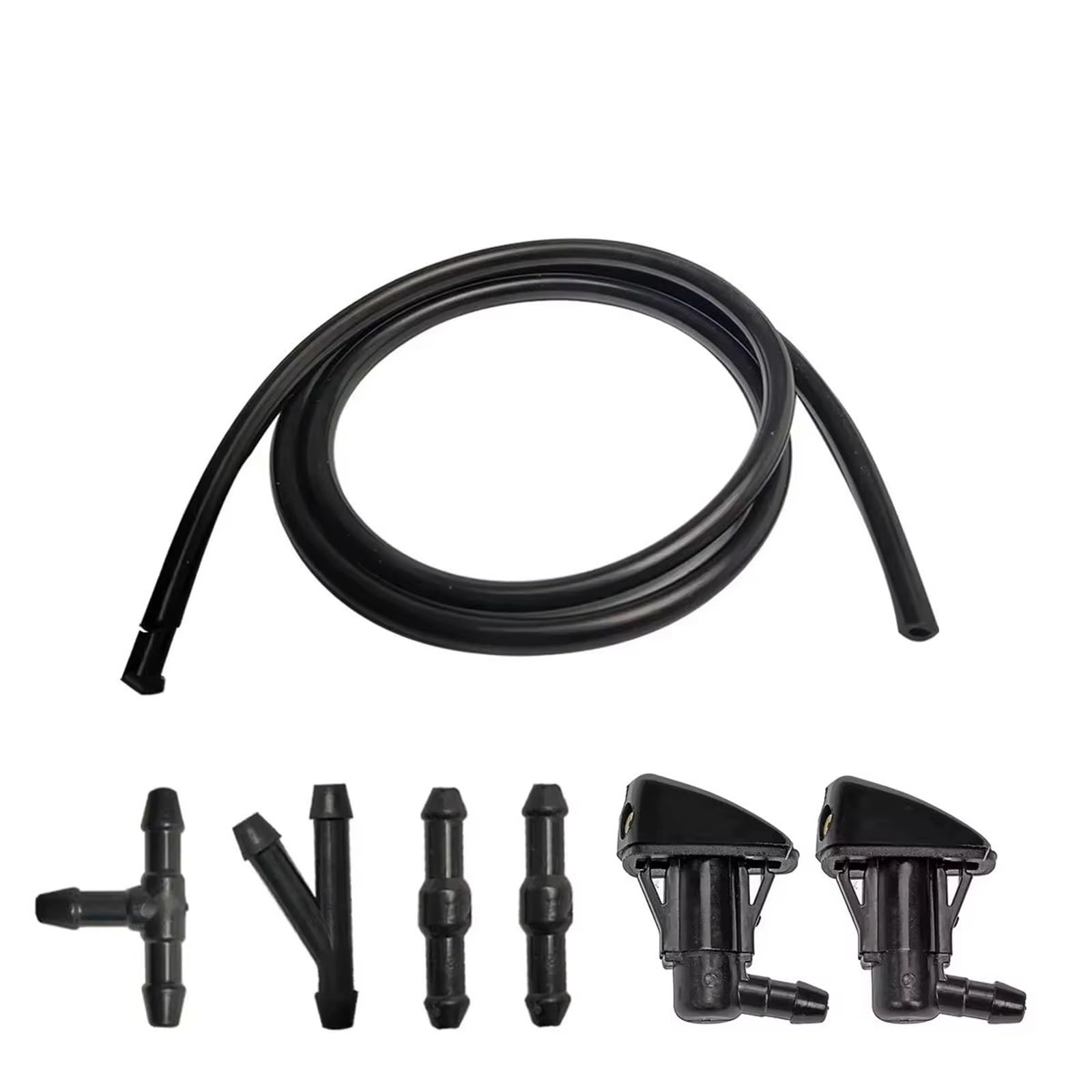 Car Windshield Sprayer Compatible with Toyota for Prius for March 2008 2009 Front Windshield Jets Washer Nozzles OEM：98630 2E500 986302E100