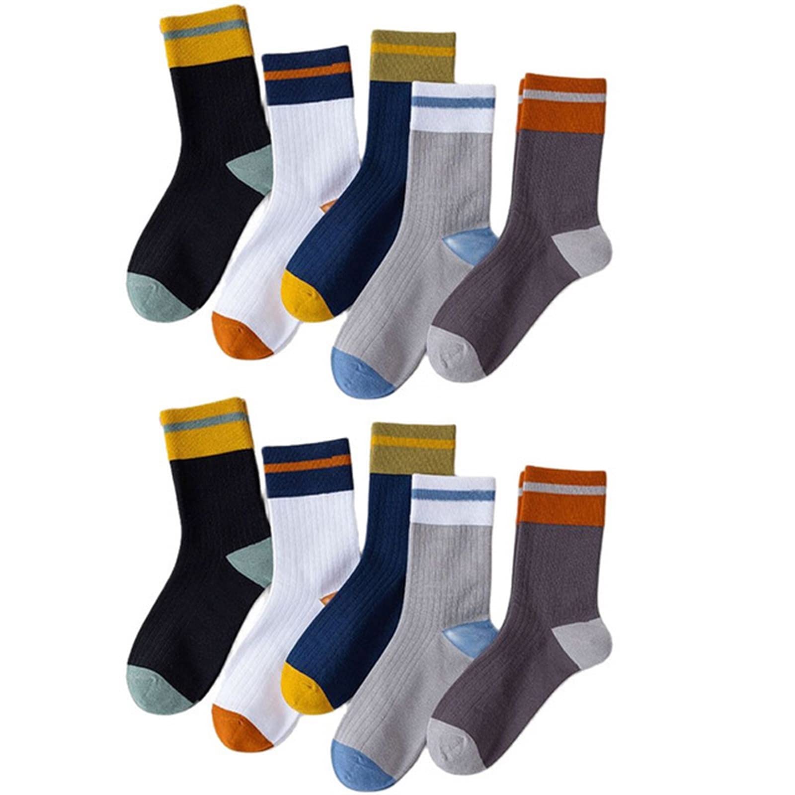 Chaussettes en coton Harajuku rétro pour style business casual chic