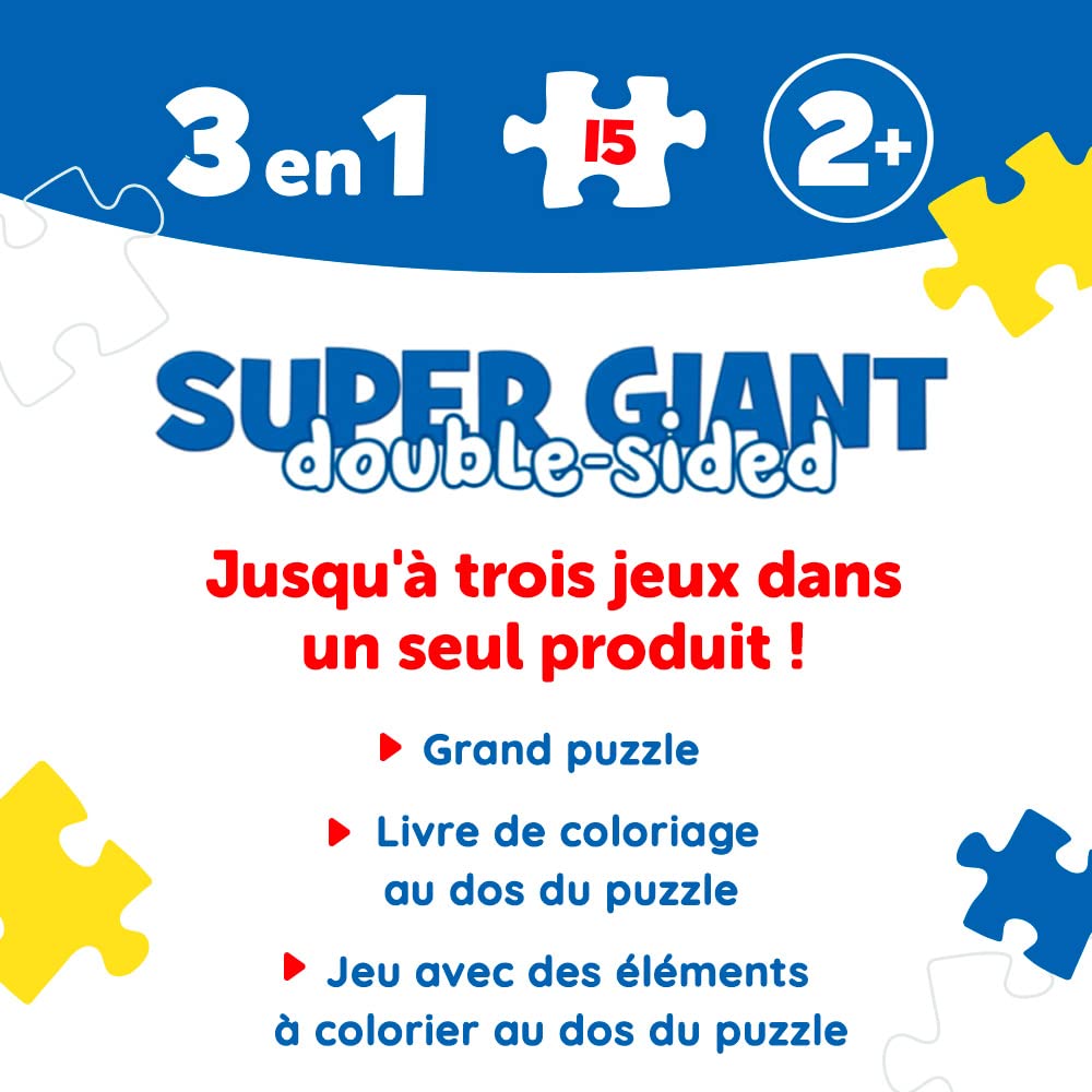 Trefl- Baby Puzzles En Cadres, Pour Enfants à Partir De 2 Ans Puzzels 80027 Requins Heureux Amz B097rmt6fs