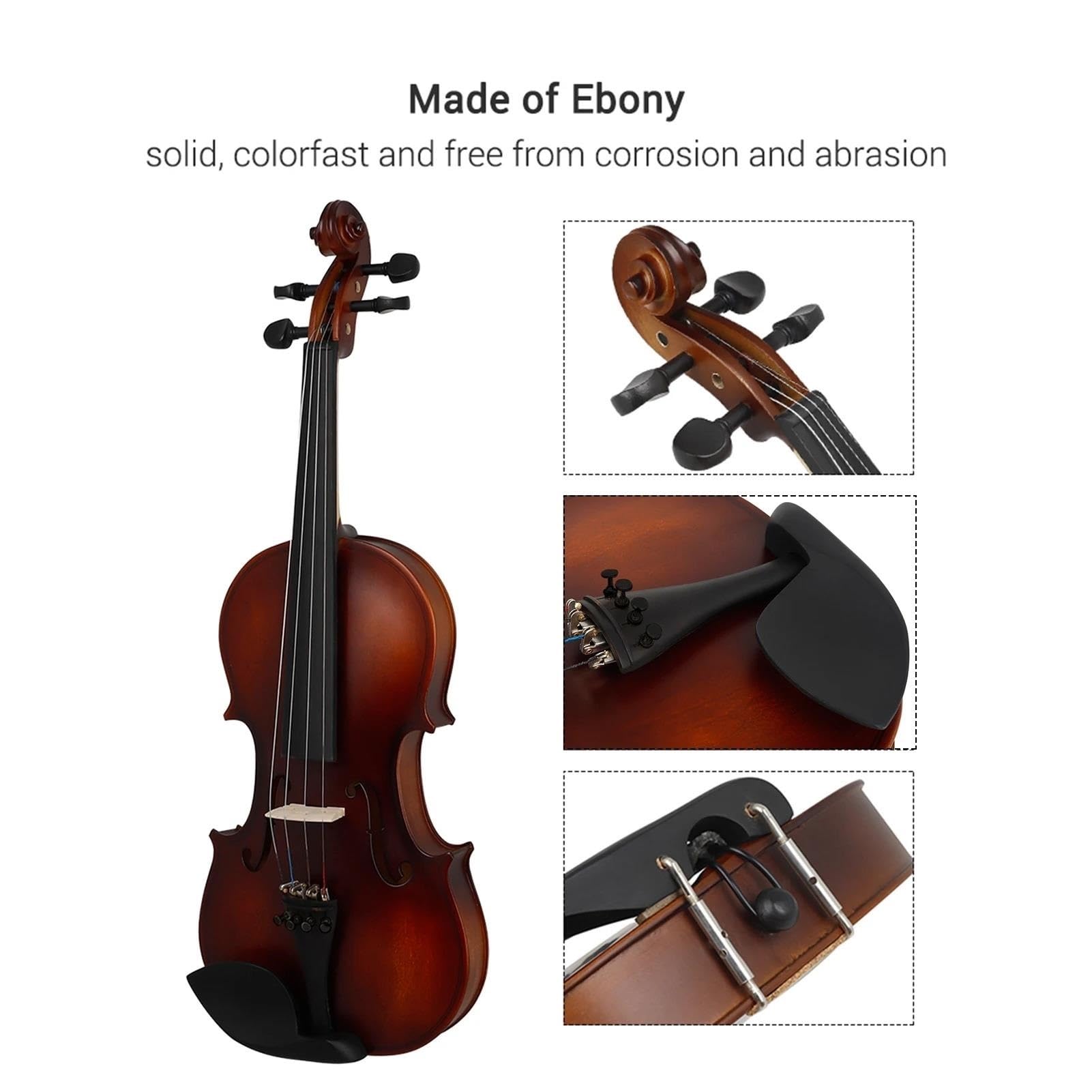 Violine Violine, Korpus Aus Linde Kopf Aus Ebenholz Griffbrett