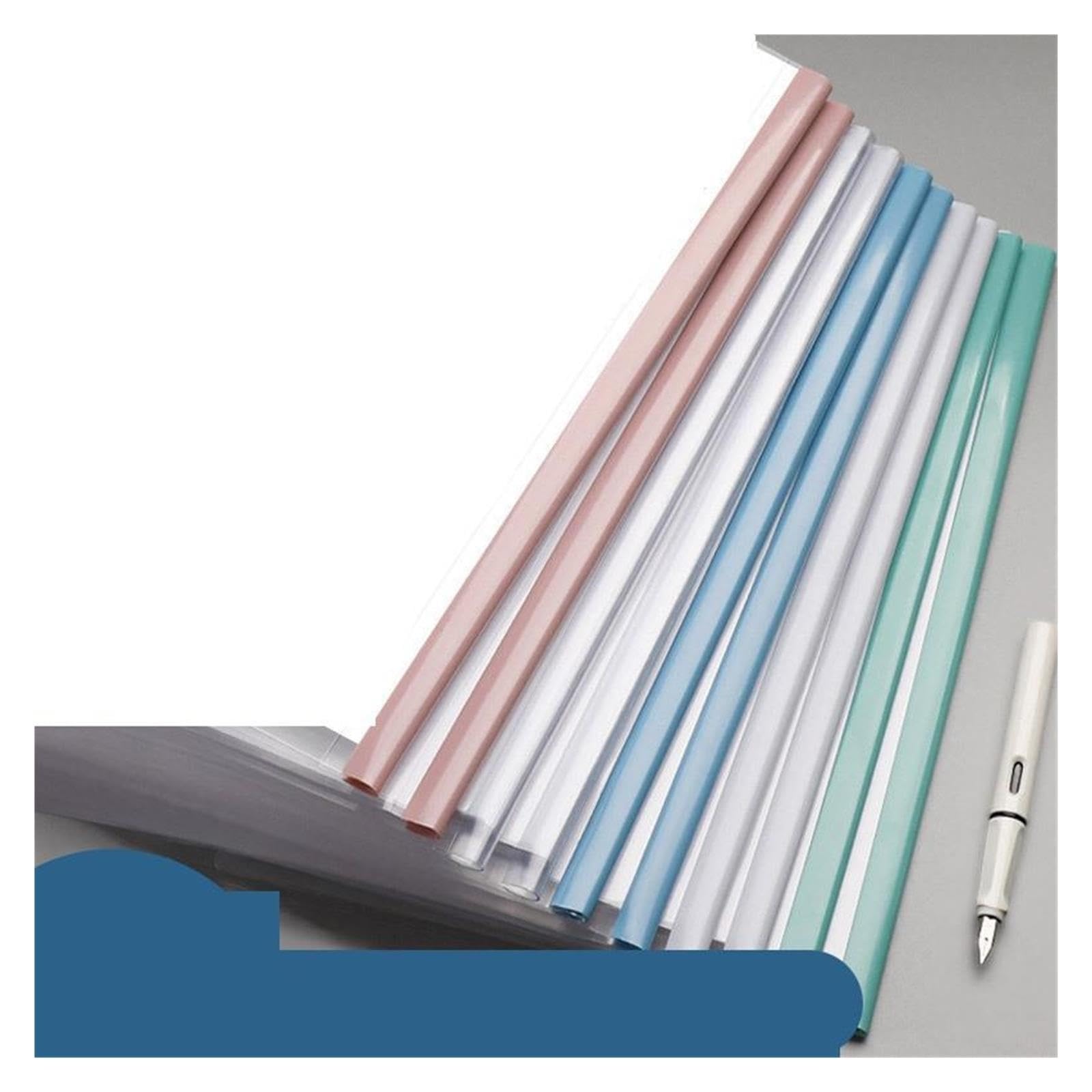 20 Piezas De Papelería Con Clip for Barra Amarre A4 Para Documentos