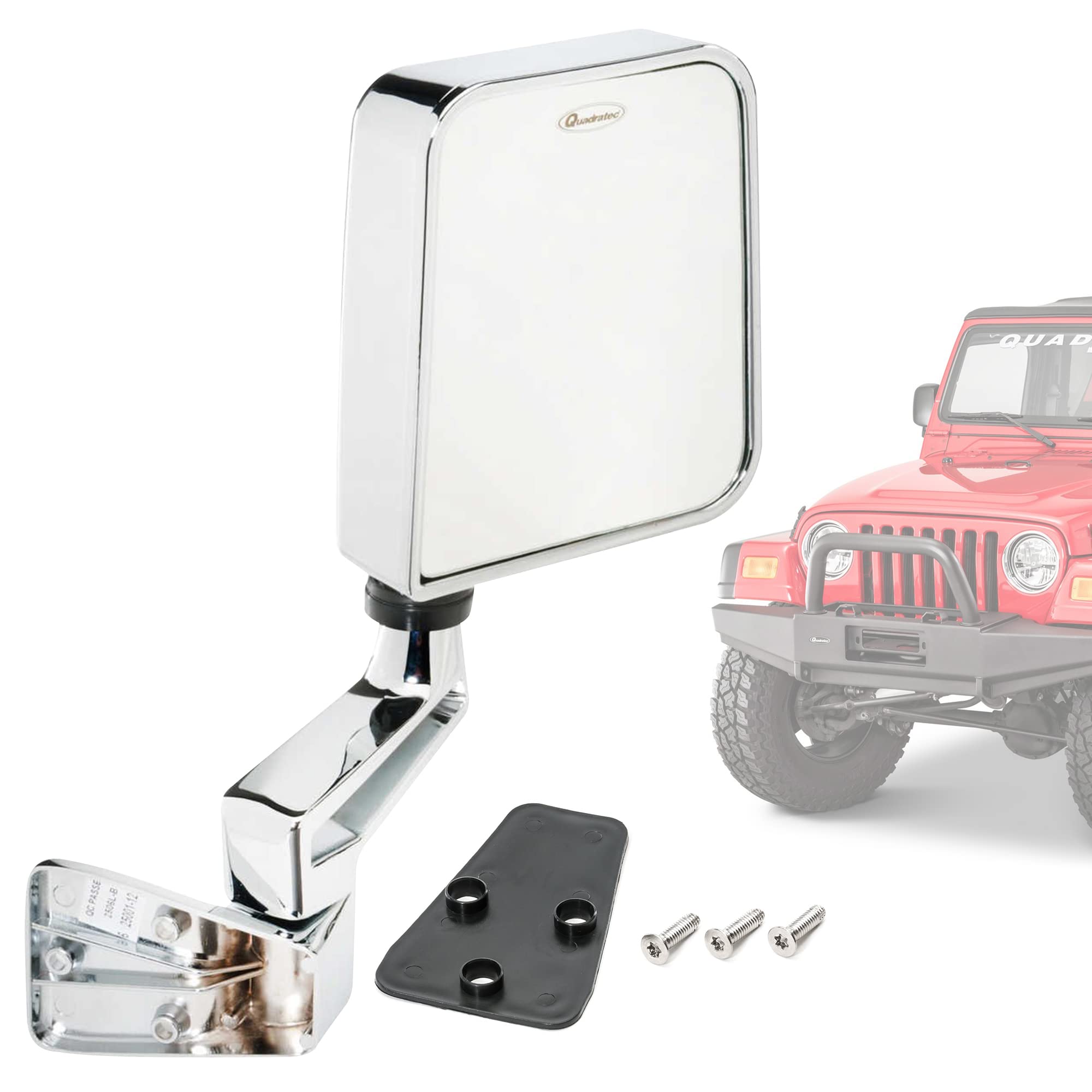 Purchase New Manual Drivers Side Door Mirror For A Jeep Wrangler In ON - Foto 11