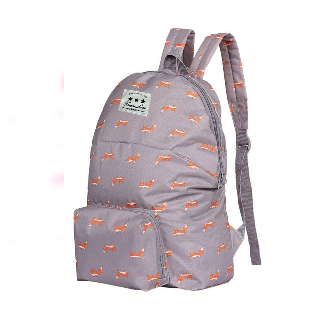 Style Homez OUTLANDER, Designer Folding Travel Hiking and Camping Backpack, Ultralight Waterproof 22 Litres Horizon Grey Color