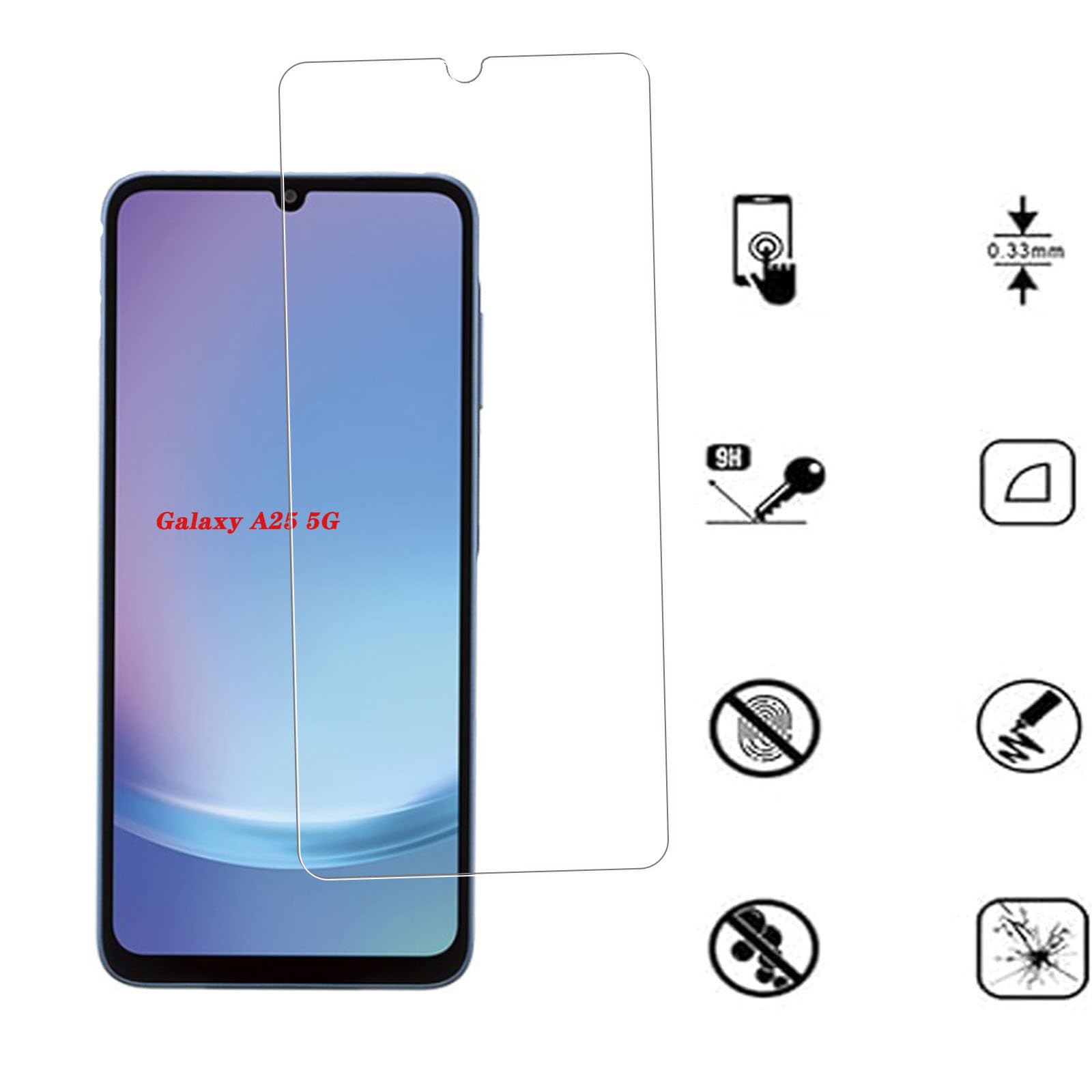 Amazon.co.jp: 【1+1枚セット】対応 Galaxy A25 5G 用の ケース +