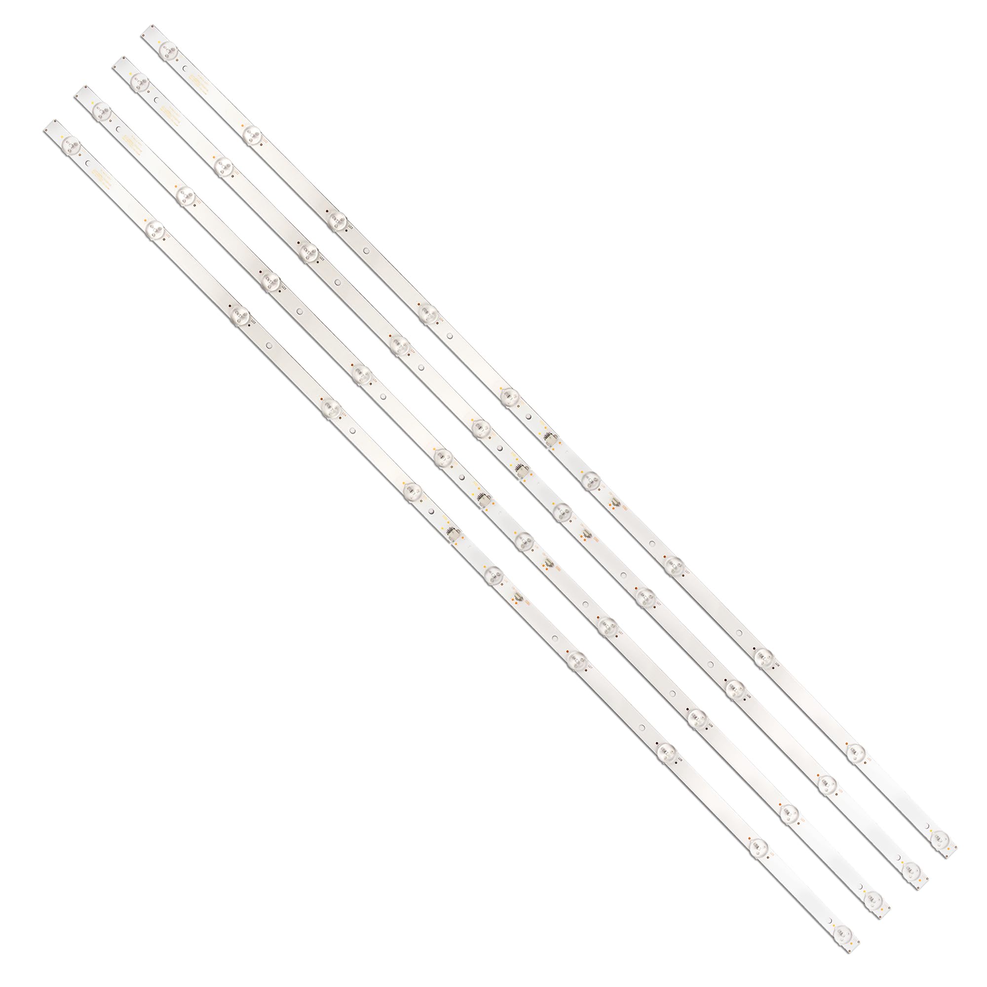Pieza de repuesto de TV con tira de retroiluminación LED para JS-D-JP50DM-101EC (00608) R72-50004-024 50LEM D50-M30 V500DJ6-QE1 988-14-1T/3030-300-6.6/4P