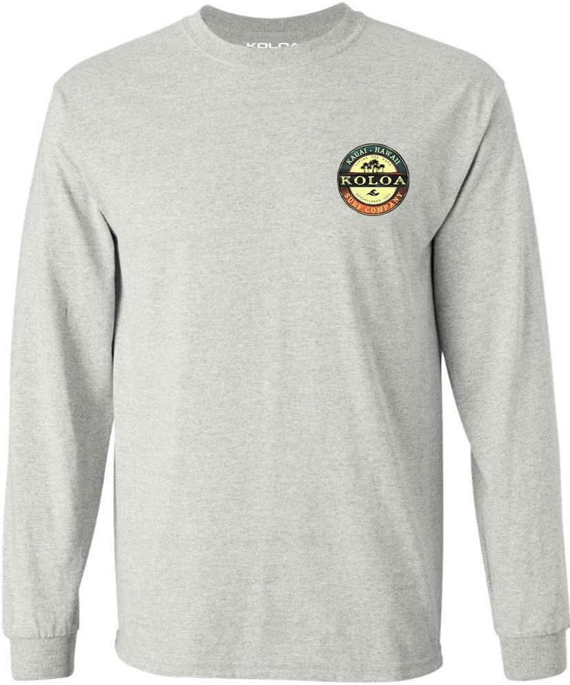 Koloa Surf Mens Graphic Long Sleeve Cotton T-Shirt in Regular,Big and Tall - Image 2