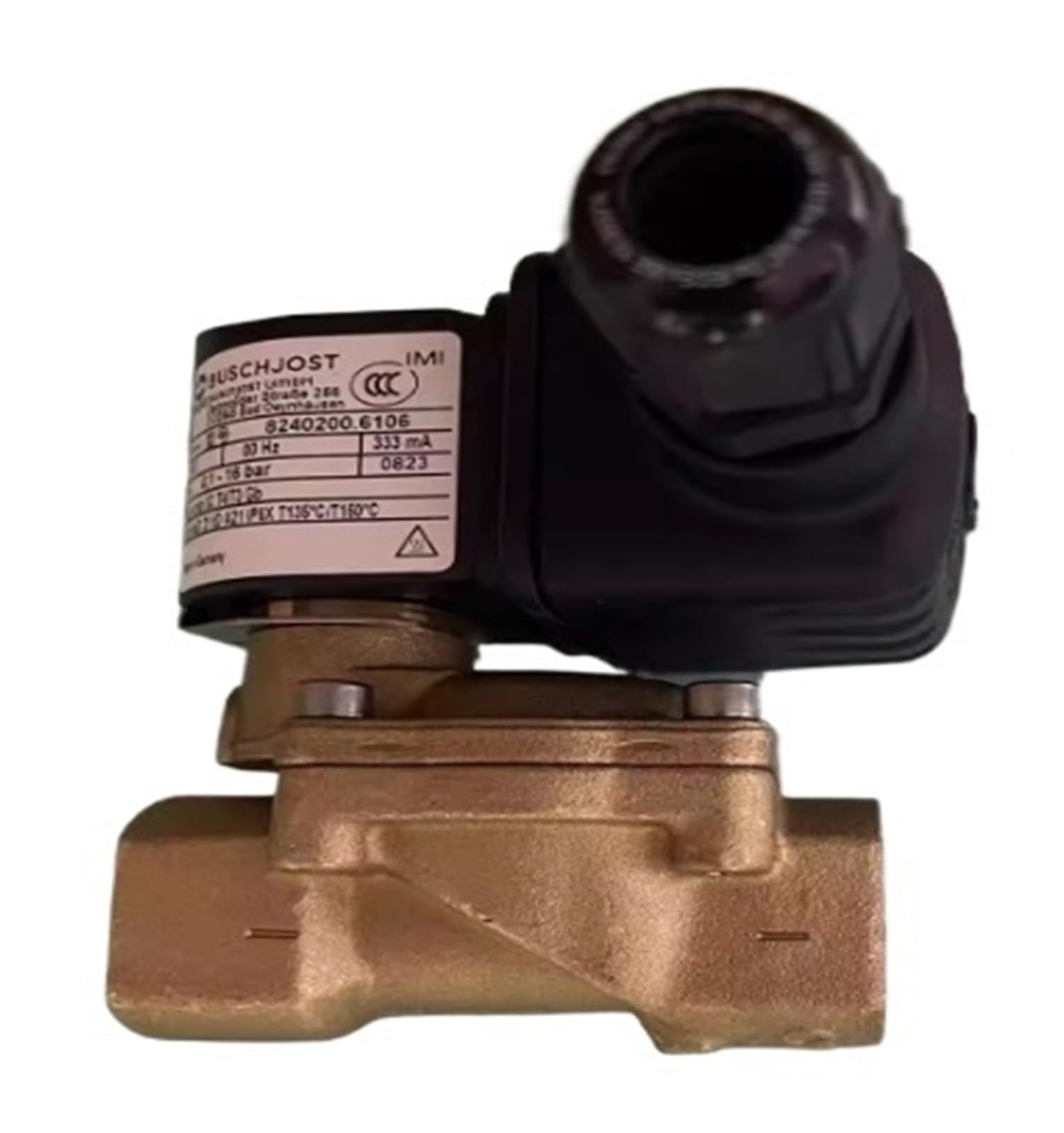 ELZNSQQK 8240200.6106.02401, solenoid valve, G1/2 'thread, 24DC
