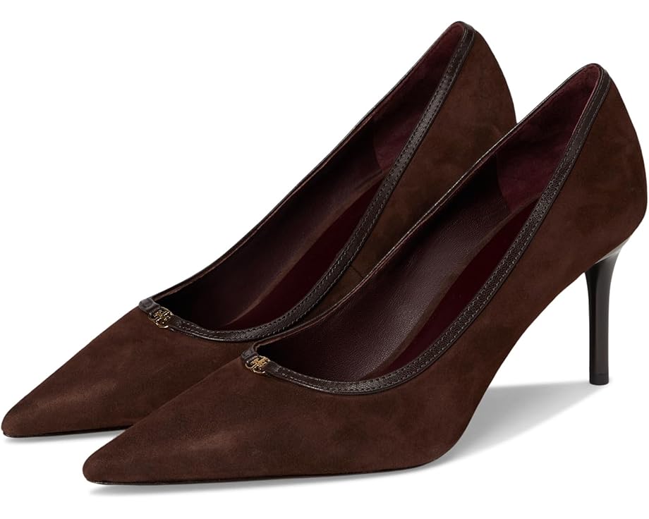 Tory Burch Double T Buckle Pumps 80mm - Pair View