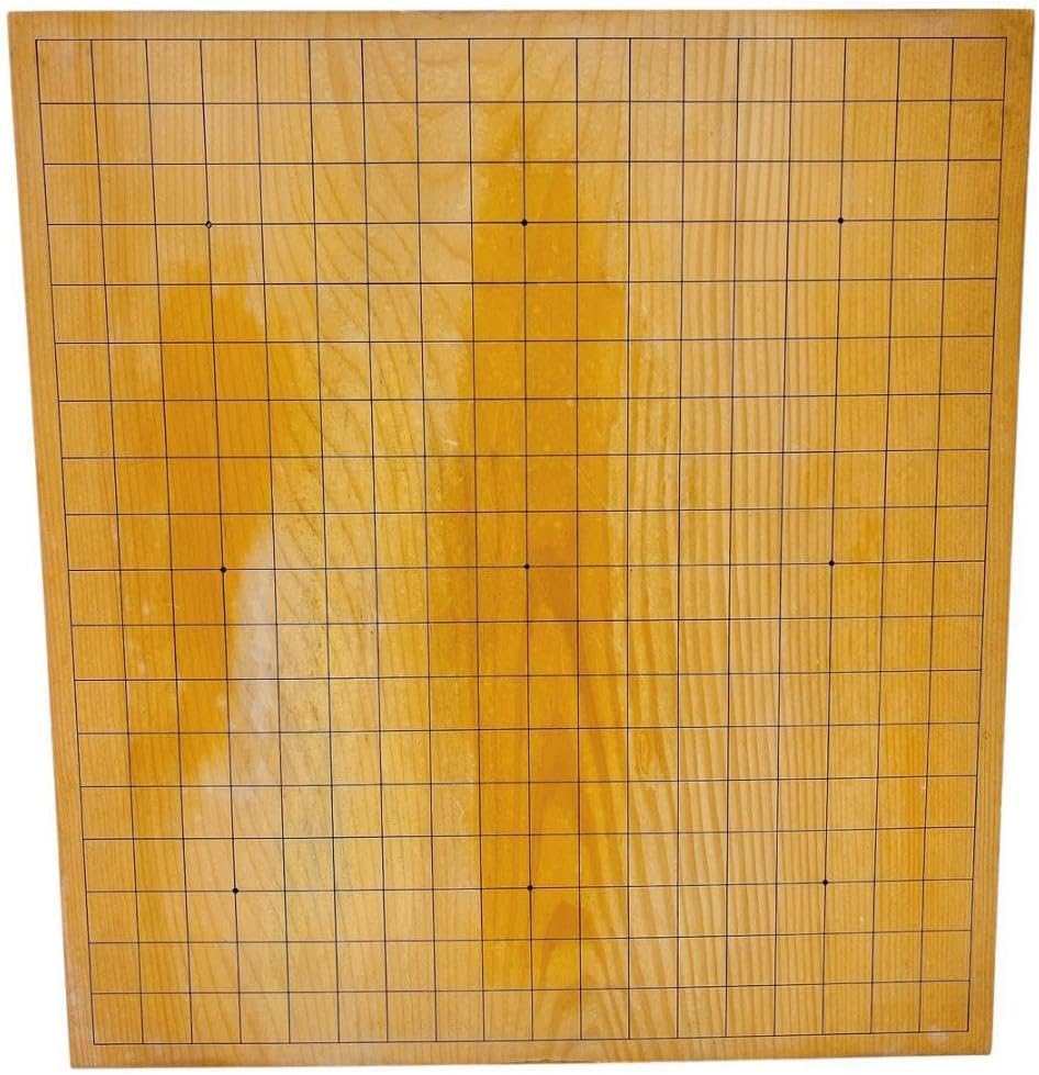 本榧 碁盤 板目 木裏 6寸 へそ