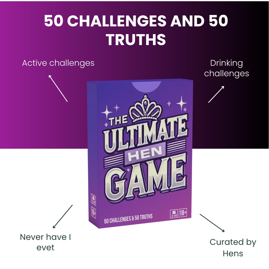 JB UK The Ultimate Hens Game, Fun & Cheeky Hen Party Card Game for Adults, Perfect for Hen Night Hen Do, Bachelorette Party - Image 3