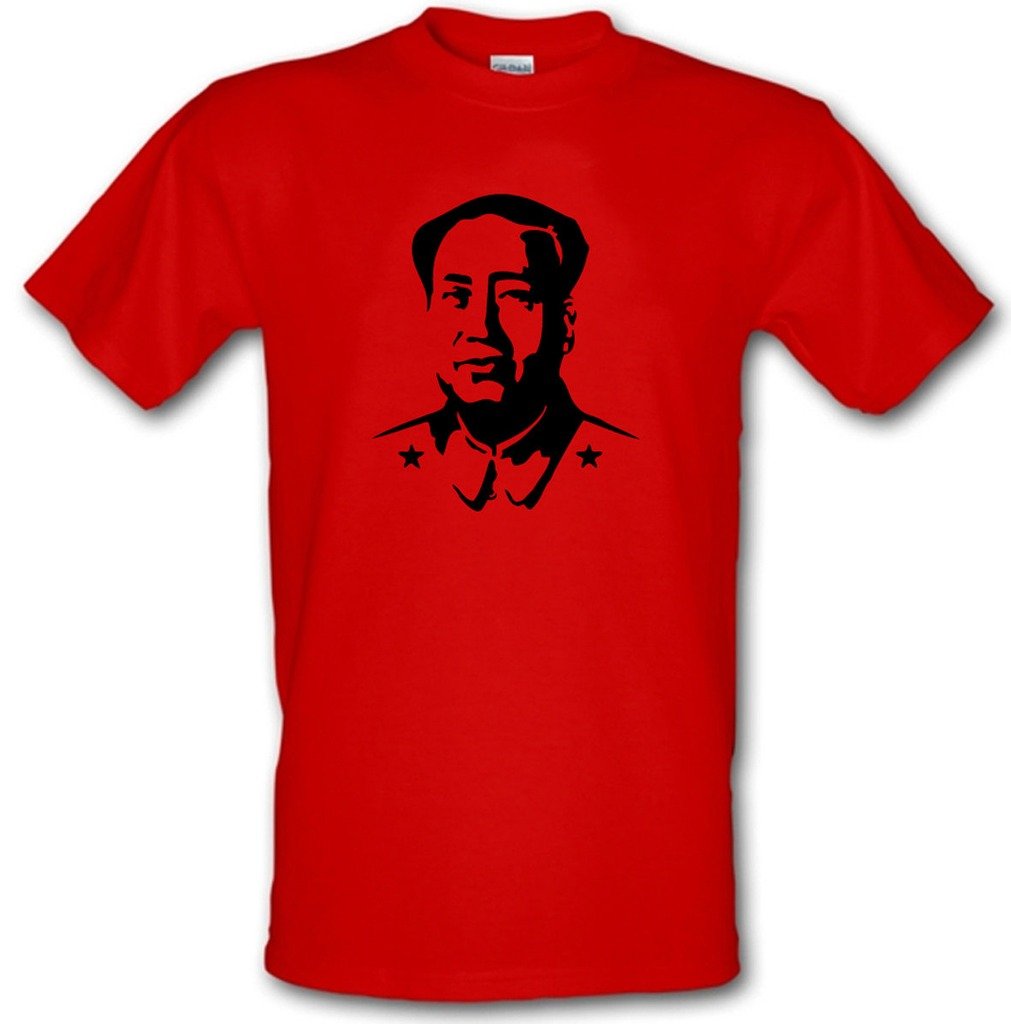 CHAIRMAN MAO Tse-tung People's Republic of China Che Guevara style Heavy Cotton t-shirt