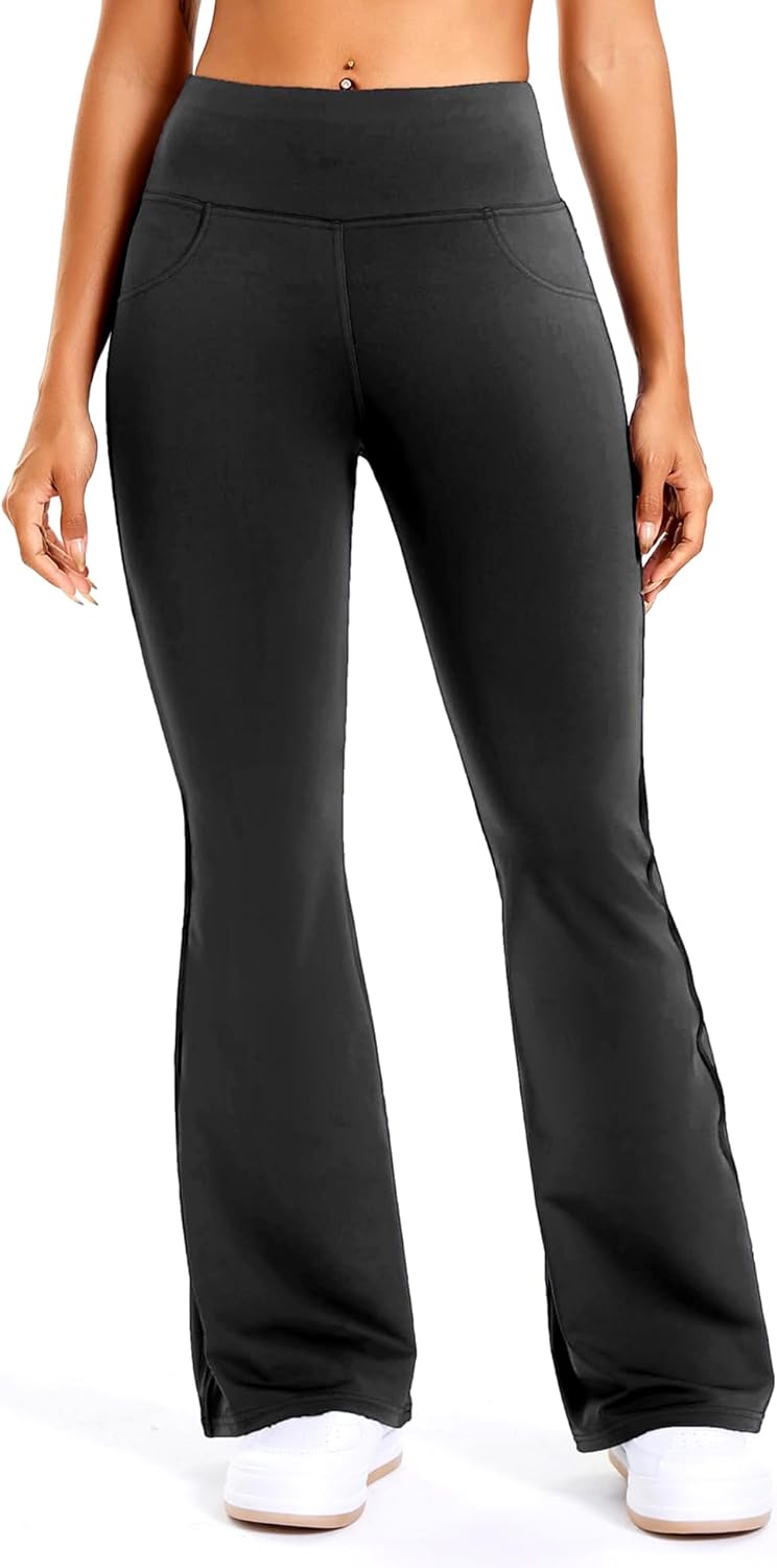 DemonQueen Women's Flare Yoga Pants，High Waisted Tummy Control Fitness Yoga Pants，Bootcut Pants for Women - Image 4