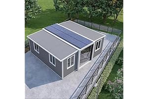 Three Bedroom Portable Prefab Tiny Home: Expandable Living in a Compact Footprint