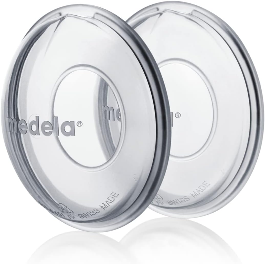 Medela Breast Milk Collection Shells, Collection Cups for Nursing and Breastfeeding Designed to Catch Excess Breastmilk, 2-Ct