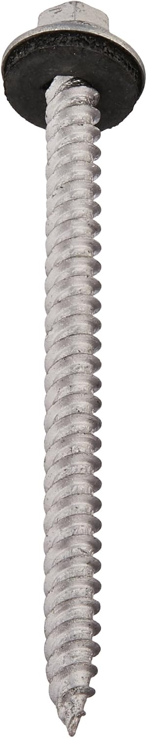The Hillman Group 47710 10-Inch x 3-Inch Self Piercing Sheeter Pole Barn Screw, zinc