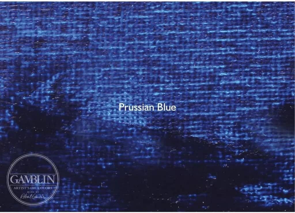 Gamblin Relief Ink Color Prussian Blue