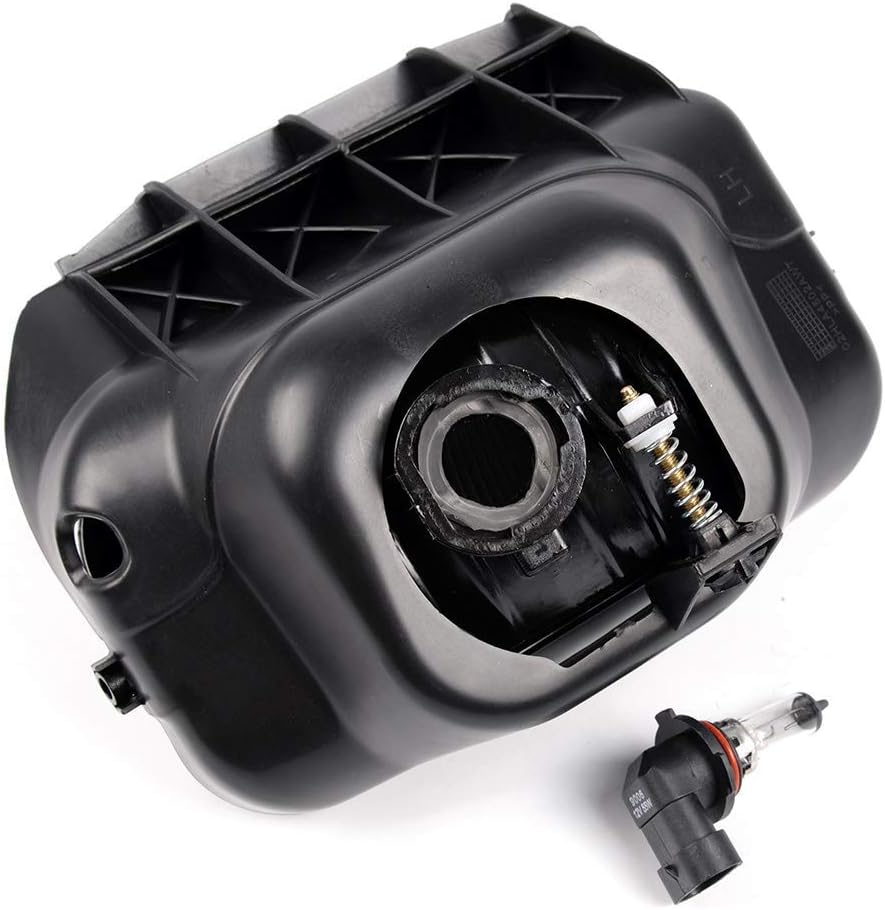 PIT66 Fog Lights, Compatible with 03-06 Chevy Silverado 1500 2500 3500 HD Models/03-06 Avalanche 1500 2500(Fit No Cladding only)/07 Silverado 1500 2500 3500 Left/Right Smoky Lens