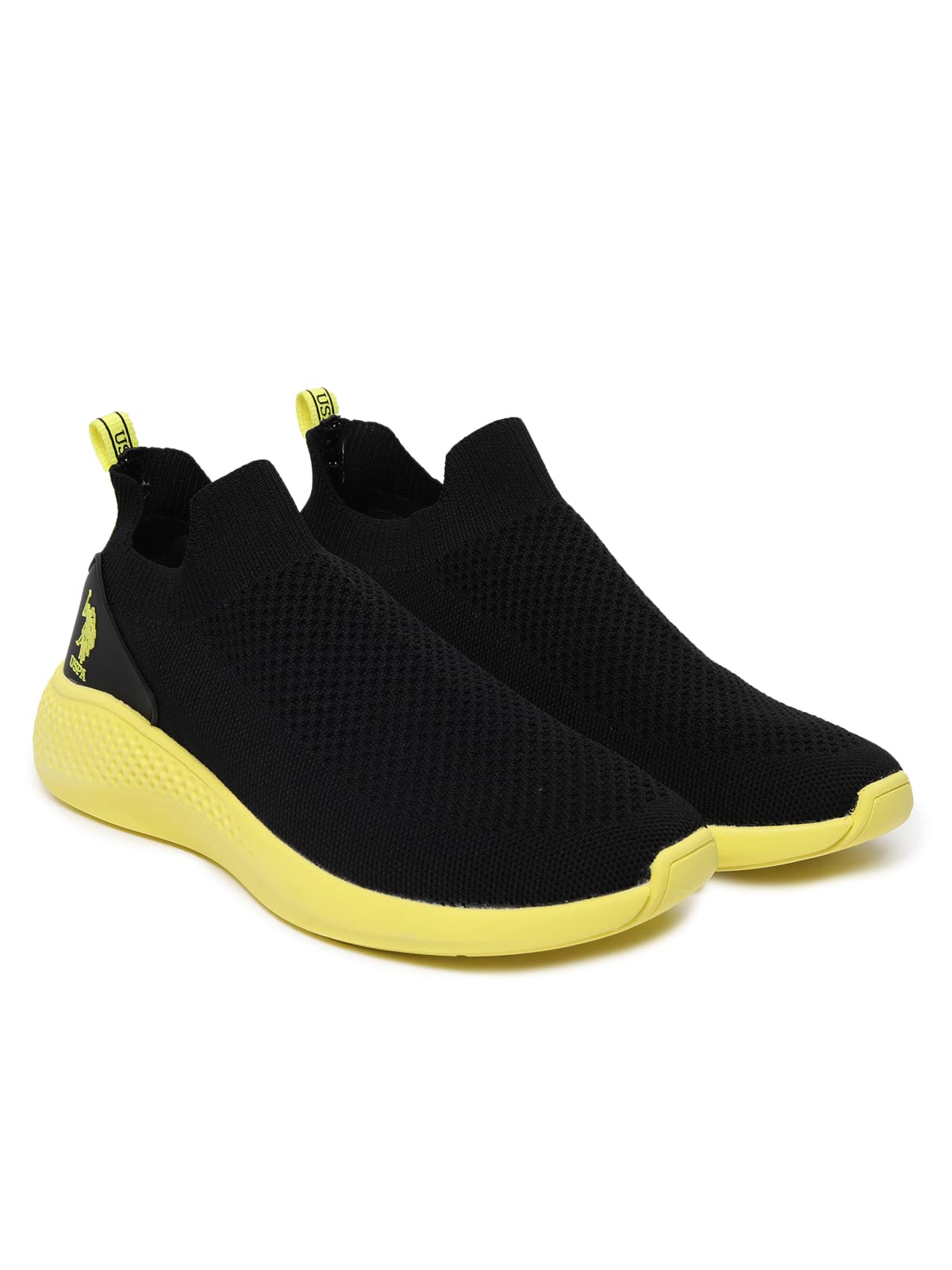 U.S. POLO ASSN. Johan Mens Black Slip On Sneakers-(UK/10) (US/11) (2FD22522Z01) (B0B8T92B28) Amazon Price History, Amazon Price Tracker