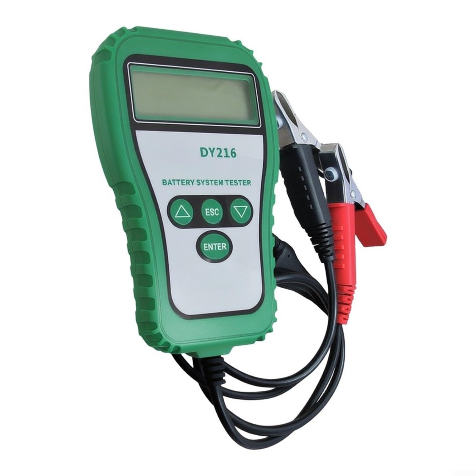 Tester per batteria per officina auto, dispositivo DY216 con display chiaro
