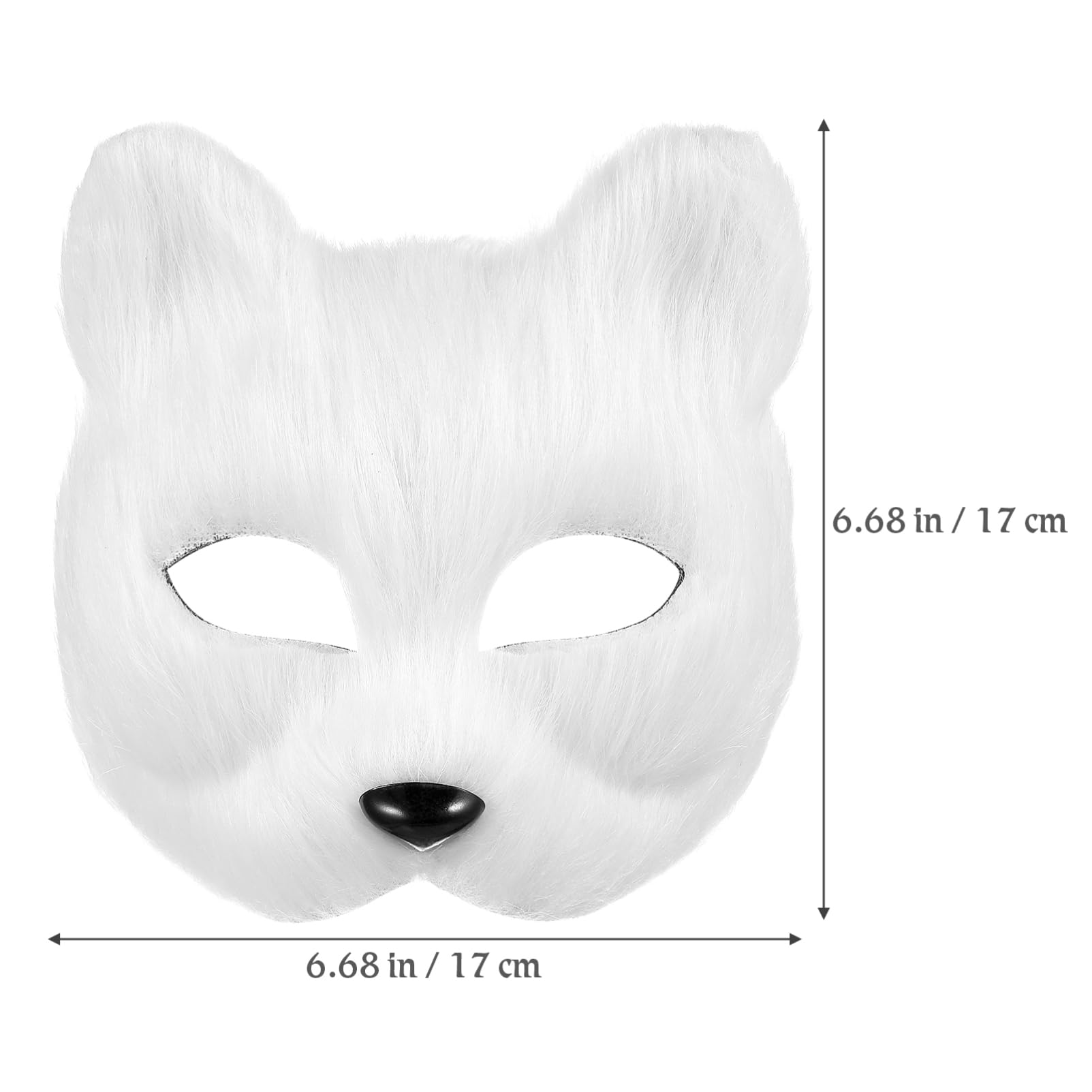 LIFKOME De Lint De Rostro Para Fiesta Accesorio De Disfraz De Animal Para Halloween y Cosplay De