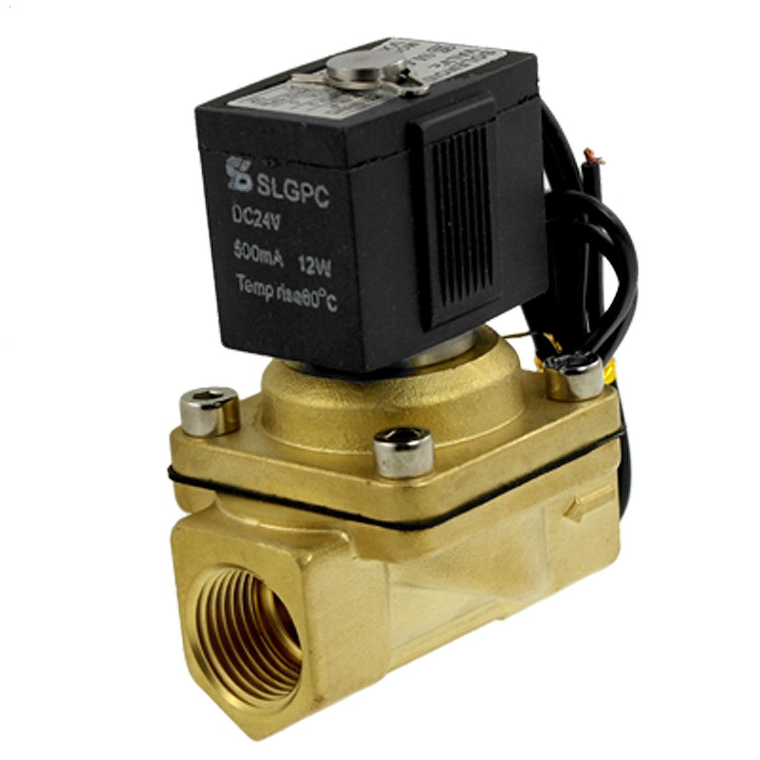 Electroválvula de 1/2" para automatizar el paso de fluidos en sistemas DC 24V