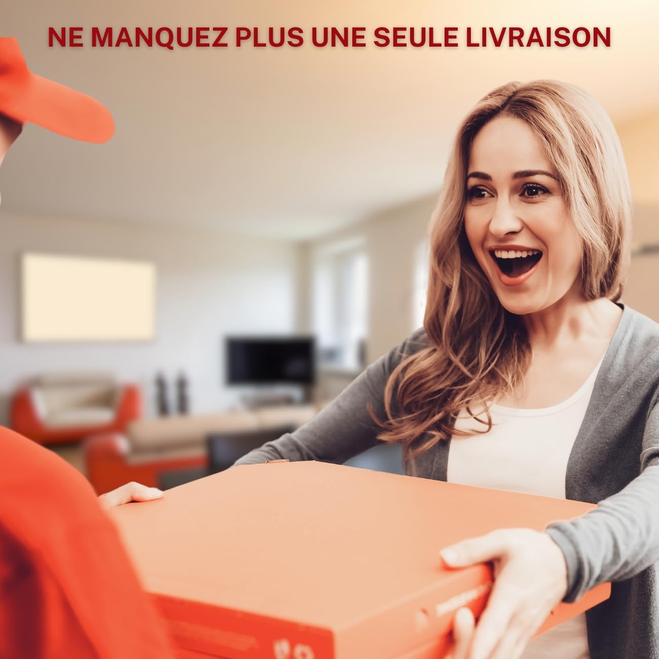 Sonnette sans Fil sans Pile Extérieur IP65, 4 Récepteurs