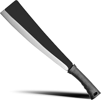 Billhook Sickle Machete for Yard Work - Trimming, Chopping & Weeding Powerhouse, Heavy Duty Machete for Cutting Trees, with Sheath