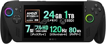 Amazon.co.jp: ASUS ゲーミングPC ROG Xbox Ally X RC73XA 7インチ Amazon.co.jp: ASUS ゲーミングPC ROG Xbox Ally X RC73XA 7インチ