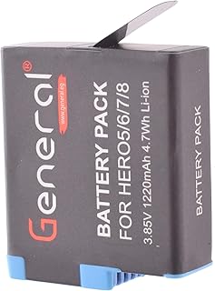 General Battery For Gopro 801 3.85V - Black