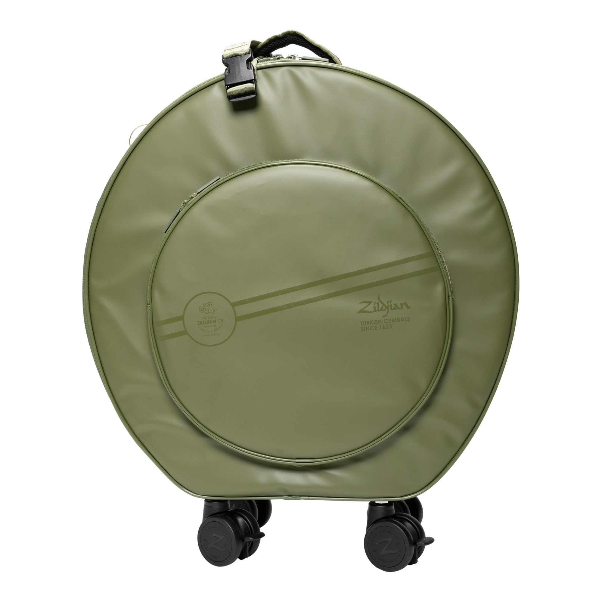 Amazon.com: Zildjian ZXRB00624 Touring 24-Inch Rolling Cymbal Bag